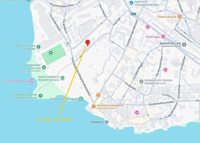 아파트 La Casa Sul Fiume *